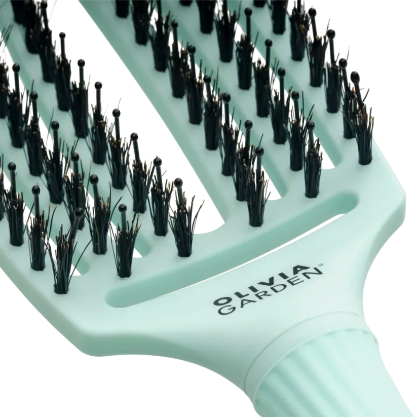 Vlasový kartáč Fingerbrush - Barva: Mint