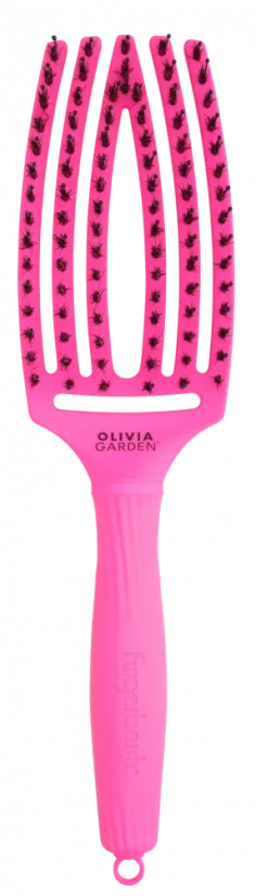Vlasový kartáč Fingerbrush - Barva: Černá