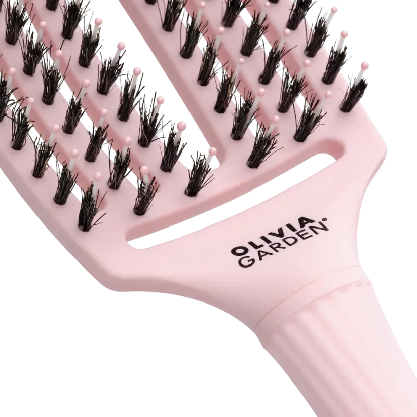 Vlasový kartáč Fingerbrush - Barva: Černá