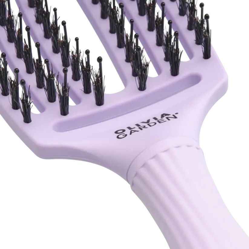 Vlasový kartáč Fingerbrush - Barva: Černá